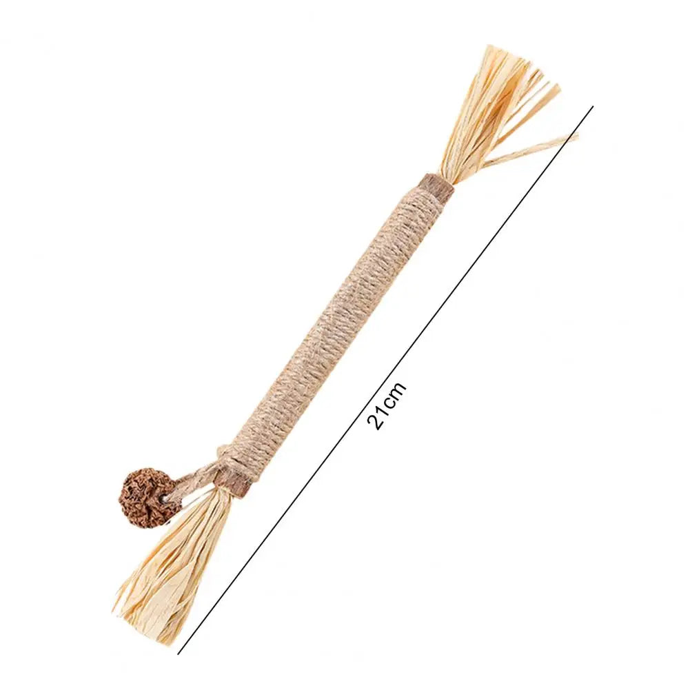 Cat Toys,Natural Matatabi,Pet Cat Snacks Sticks,Cleaning Tooth Catnip,Bite-resistant,Teeth Grinding Stick,Pet Supplies