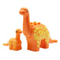 Zoo Animals Series Set Big Size Building Blocks Assemble Accessories Cute Birds Beasts Elephant Tiger Bricks Education Toys Kids