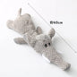 Plush Cartoon Puppy Dog Toy Pet Dog Chew Squeak Toys for Small Dogs Teeth Grinding Pet Products Dog Accessories