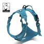 Truelove Reflective Nylon Pet Dog Harness No Pull Tactical For Small Medium Large Service Dog Vest Padded Mesh Adjustable Soft