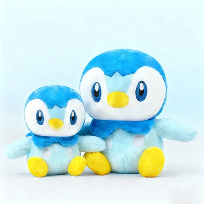 Giant Pokemon Piplup Plush Toy Huggable Blue Penguin Stuffed Anime Doll Collectible Gift for Pokemon Enthusiasts