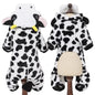 Pet Clothes for Small Medium Dogs Flannel Dog Jumpsuits Soft Comfortable Winter Warm Dog Cat Costume  Chihuahua Teddy Pet Coats