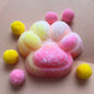 New Cat Paw Mochi Taba Squishy Fidget Toy Cute Cat Paws Toys Slow Rebound Decompression Toy Super Soft Reduce Stress Toy Gifts ﻿
