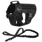 Tactical Military Vest Pet German Shepherd Golden Retriever Tactical  Training Dog Harness and Leash Set For All Breeds Dogs