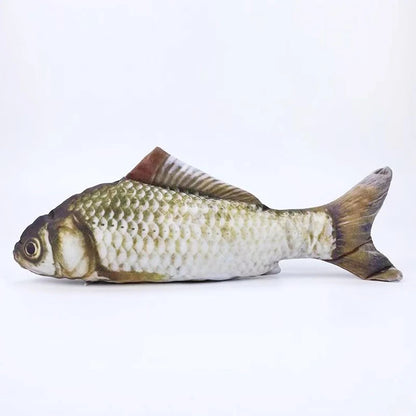 Cat Toys Fish Interactive Cat Toy Cat Chew Toy Simulation Fish Cat Pillow Kitten Exercise Kicker Toys for Indoor Cats Kitty Kit