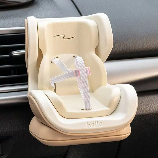 Pet Car Safety Seat Cute Hamster Rabbit Doll Seat Can Clip Car Air Outlet Pet Out Portable Seat Tool Driving Companion