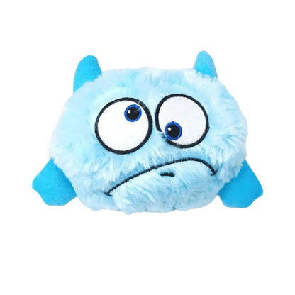Interactive Dog Toys Bouncing Giggle Shaking Ball Dog Plush Toy Electronic Vibrating Automatic Moving Sounds Monster Puppy Toys