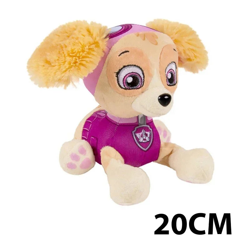 27CM Paw Patrol Dog Puppies Toy Plush Doll Puppy Patrol Toys Doll Chase Ryder Canina Action Anime Character Children's Toy Gift