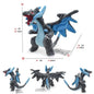 Pokemon Large pet Pok é mon plush earth turtle Huangyan wolf Soloya fierce carp dragon spray fire dragon toy doll, plush toy chi