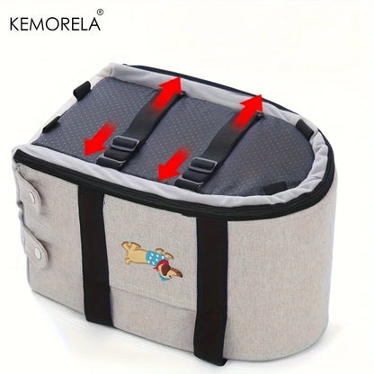 Pet Booster Seat for Cars-Portable Car Seat Cushion for Cats and Dogs Dog Car Carrier with Safety Harness Travel Vehicle Pet Bed