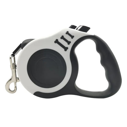 Automatic Retractable Durable Nylon Lead 3m 5m Dog Leash for Small Dogs Cat Puppy Outdoor Travel Walking Hiking Traction Rope