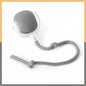 Dog and cat toys, ball, durable, self-entertainment, with rope, cat teaser ball, pet supplies, jumping ball, thud pet toys