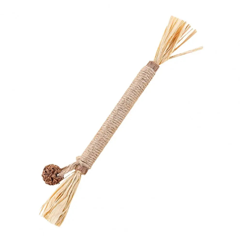 Cat Toys，Natural Matatabi，Pet Cat Snacks Sticks，Cleaning Tooth Catnip，Bite-resistant，Teeth Grinding Stick，Pet Supplies
