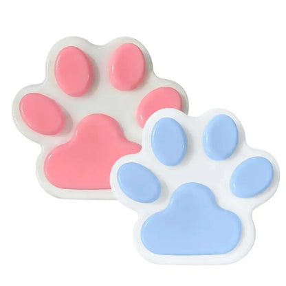 Large Cat Paw Squeeze Toy Soft Sticky Silicone PVC Stress Relief Decompression Pinching Toy for Adults Kids Stress Relief Toys