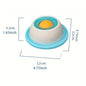Pet Lick Mat Yogurt Licking Plate Slow Feeder for Dogs & Cats - Interactive Snack Bowl, Promotes Dental Health, Pet Licking Mat