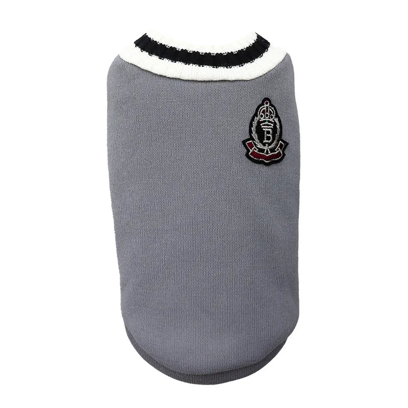 Pet Cat Solid Costume Autumn Winter Christmas Sweater For Small Dogs Kitten Pullover Puppy Vest Clothes Kitty Jacket Outfits