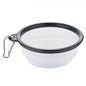 Durable TPR Portable Pet Food Bowl for Cats And Dogs Silicone Collapsible Travel Outdoor Water Food Bowl for Pets