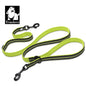Truelove 7 In 1 Multi-Function Adjustable Dog Lead Hand Free Pet Training Leash Reflective Multi-Purpose Dog Leash Walk 2 Dogs