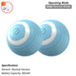 Dog Cat Interactive Ball Toy Automatic Rolling Ball Faux Tail Rechargeable Smart Pet Electric Toy Dog Cat Training Imitate Mouse