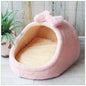 Pet Dog House Soft Cozy Pet Sleeping Bed for Small Medium Dogs Cats Foldable Removable Puppy Nest Portable Kennel Pet Supplies