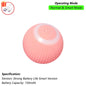 Dog Cat Interactive Ball Toy Automatic Rolling Ball Faux Tail Rechargeable Smart Pet Electric Toy Dog Cat Training Imitate Mouse