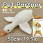 50cm Soft Colorful Duck Plush Toy for Cats Dogs Relax Pet Companion Anxiety-Relieving Dog Buddy Energy Release Gift for Pets