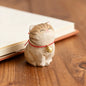 Cute Cat Animals Figurine Decorative Wooden  Ornament Kitten Statue Calico Coffee Home Bedroom Office Desk Decoration Gift Car