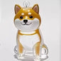 Hanging Pet Keychain Pendant Memorial Resin Cat/Dog Hair Storage Capsule Unique Keychain Novel Trendy Souvenir for Pet Lovers