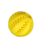 Natural Rubber Pet Dog Toys Dog Chew Toys Tooth Cleaning Treat Ball Extra-tough Interactive Elasticity Ball5cm for Pet Products