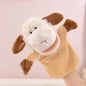 Hand Finger Puppets Cartoon Plush Toy Party Supply Family Gathering Favorite Toy Lion Sheep Duck Giraffe Children Gifts