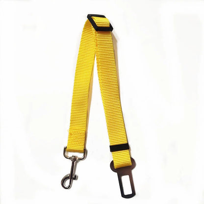 Pet Dog Cat Car Seat Dog Car Seat Belt Safety Protector Travel Pets Accessories Dog Leash Collar Breakaway Solid Car Harness