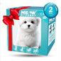 New Cute Plush Robot Puppy Interactive Walking Simulated Puppy Barking Tail Wagging Puppy Plush Toy Chilren(Without Battery)