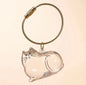 Pet Hair Keepsake Box Memorial Bottle for Cat Fur Storage Container for DIY Decoration Gift for Pet Lovers Home Display