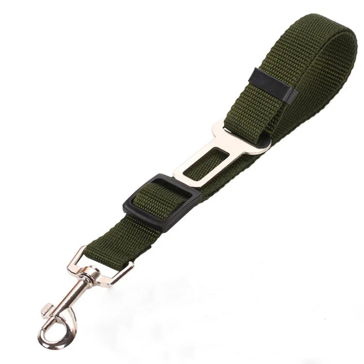 Top-grade Pet Car Safety Belt Dogs Cats Safety Belt Reflective Line Adjustable Seat Belt Length Suitable Any Dog Traction Collar