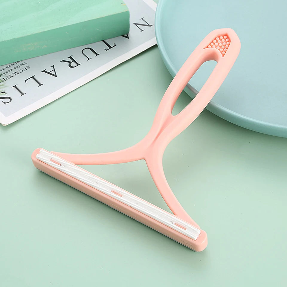 Portable Lint Remover Pet Hair Remover Brush Manual Lint Roller Sofa Clothes Cleaning Lint Brush Shaver Brush Tool