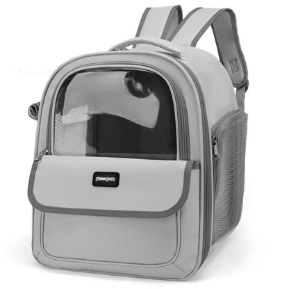 Pet Carrier Backpack, Going Out Large Cat Backpack Transparent Space Capsule Breathable Portable Bag Backpack Cat Dog Supplies