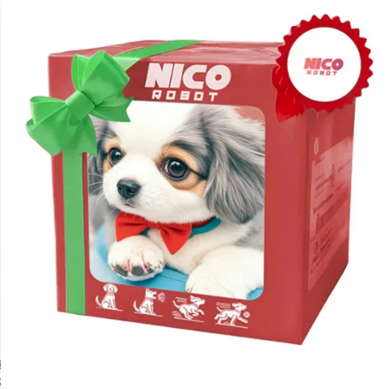 New Cute Plush Robot Puppy Interactive Walking Simulated Puppy Barking Tail Wagging Puppy Plush Toy Chilren(Without Battery)