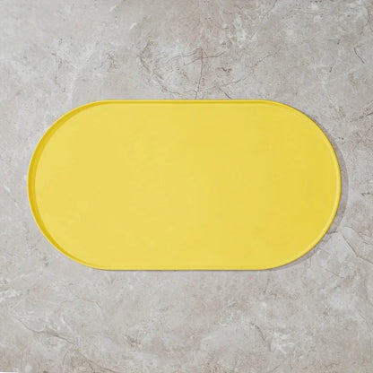 Cat Feeding Mat with Non-Slip Waterproof Design, Pet Food Mat, Compatible with Cat/Dog Bowls, Multipet Households, Dog Owners