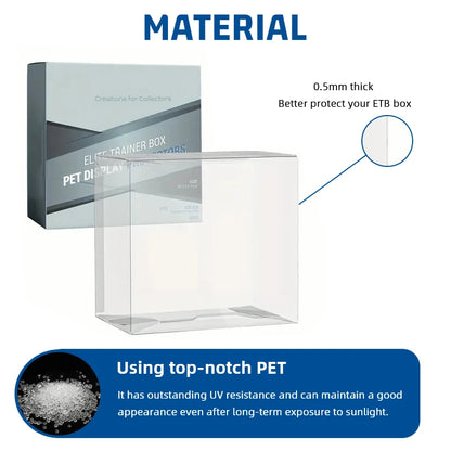 5/10 Packaging: PET plastic ETB protective cover suitable for elite training boxes
