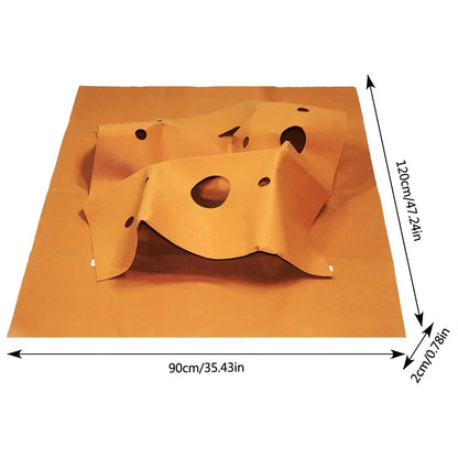 Cat Playing Game Mat Pet Toys Training Activity Collapsible Rug Scratch Resistant Toys Bite Climbing Frame Cat Litter Mat Pad