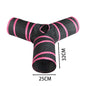 Cat Tunnel Pet Tube Collapsible Play Toy Indoor Outdoor Kitty Puppy Toys for Puzzle Exercising Hiding Training