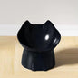 Cat bowl with long ears and high feet bowl cat and dog neck protection and anti-overturning plastic raised pet bowl