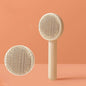 Dog Comb Pet Hair Removal Brush Cats and Dogs Special Comb Beauty Massage Self-cleaning Needle Comb Pet Supplies