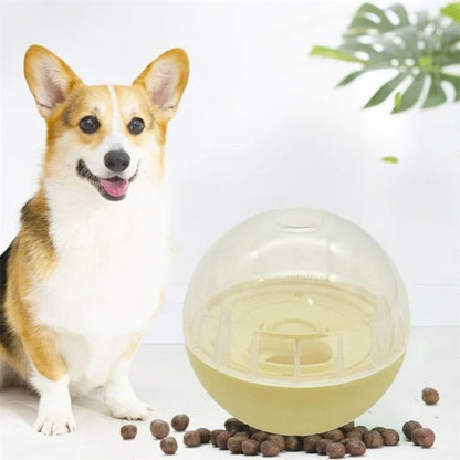 Pet Interactive Dog Cat Toys Leakage Food Balls Adjustable Anti Choke Slow Feeder Treat Dispenser Iq Training Educational Toy