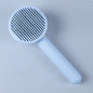 Dog Comb Pet Hair Removal Brush Cats and Dogs Special Comb Beauty Massage Self-cleaning Needle Comb Pet Supplies