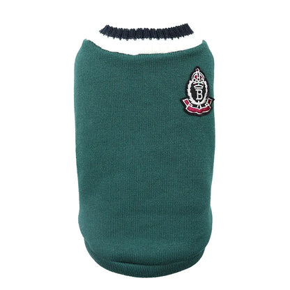 Pet Cat Solid Costume Autumn Winter Christmas Sweater For Small Dogs Kitten Pullover Puppy Vest Clothes Kitty Jacket Outfits