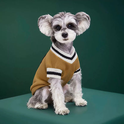 Pet Cat Solid Costume Autumn Winter Christmas Sweater For Small Dogs Kitten Pullover Puppy Vest Clothes Kitty Jacket Outfits