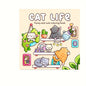 28 Pages Cat's Daily Life Coloring Book for Adult | Colouring Book, Drawing Supplies for Christmas, Thanksgiving